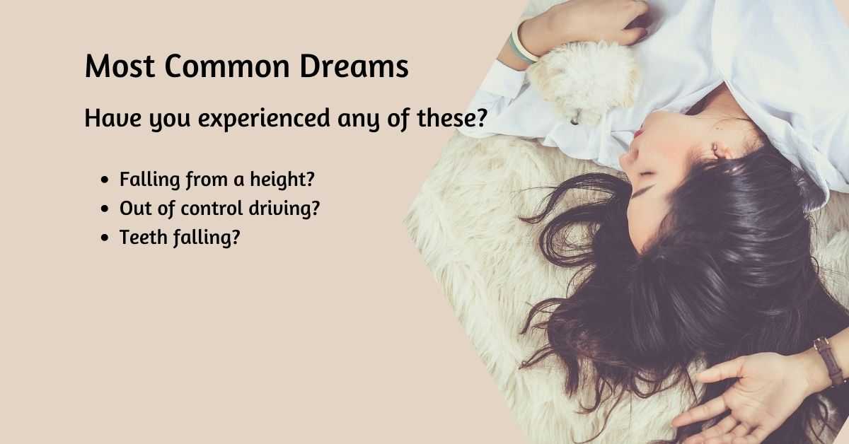 10 most common dreams | Do you know what they mean?