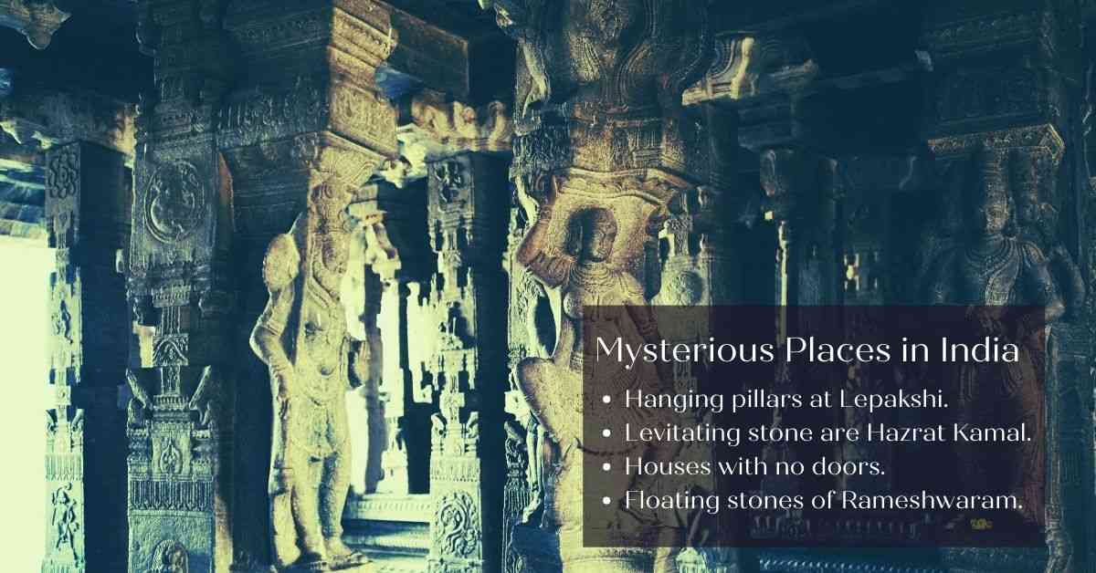 mysterious places in India